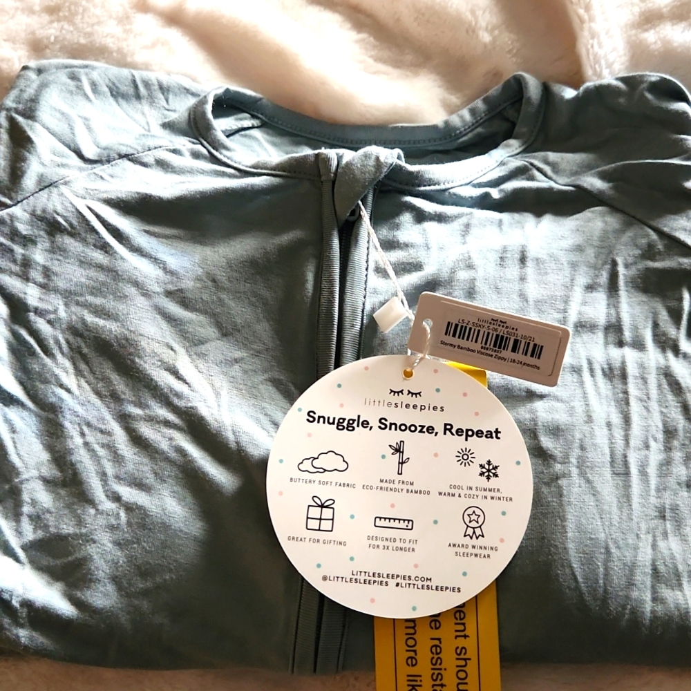 Little Sleepies Bamboo Zippy 18-24 months